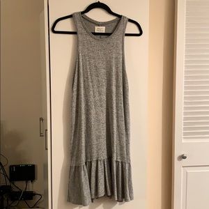 MCGUIRE Grey Drop Waist Le Club Dress - Medium
